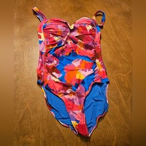 NipTuck Vibrant Floral Women's One Piece Swimsuit